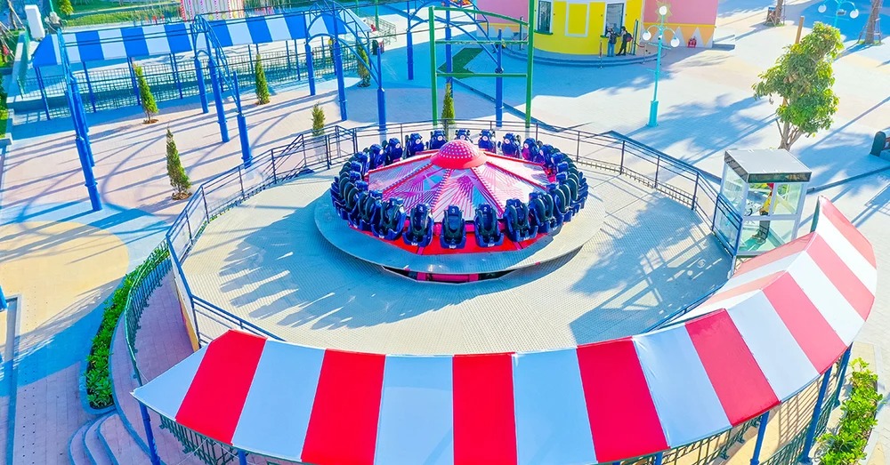 Trò chơi UFO Frenzy tại Circus Land Phan Thiết