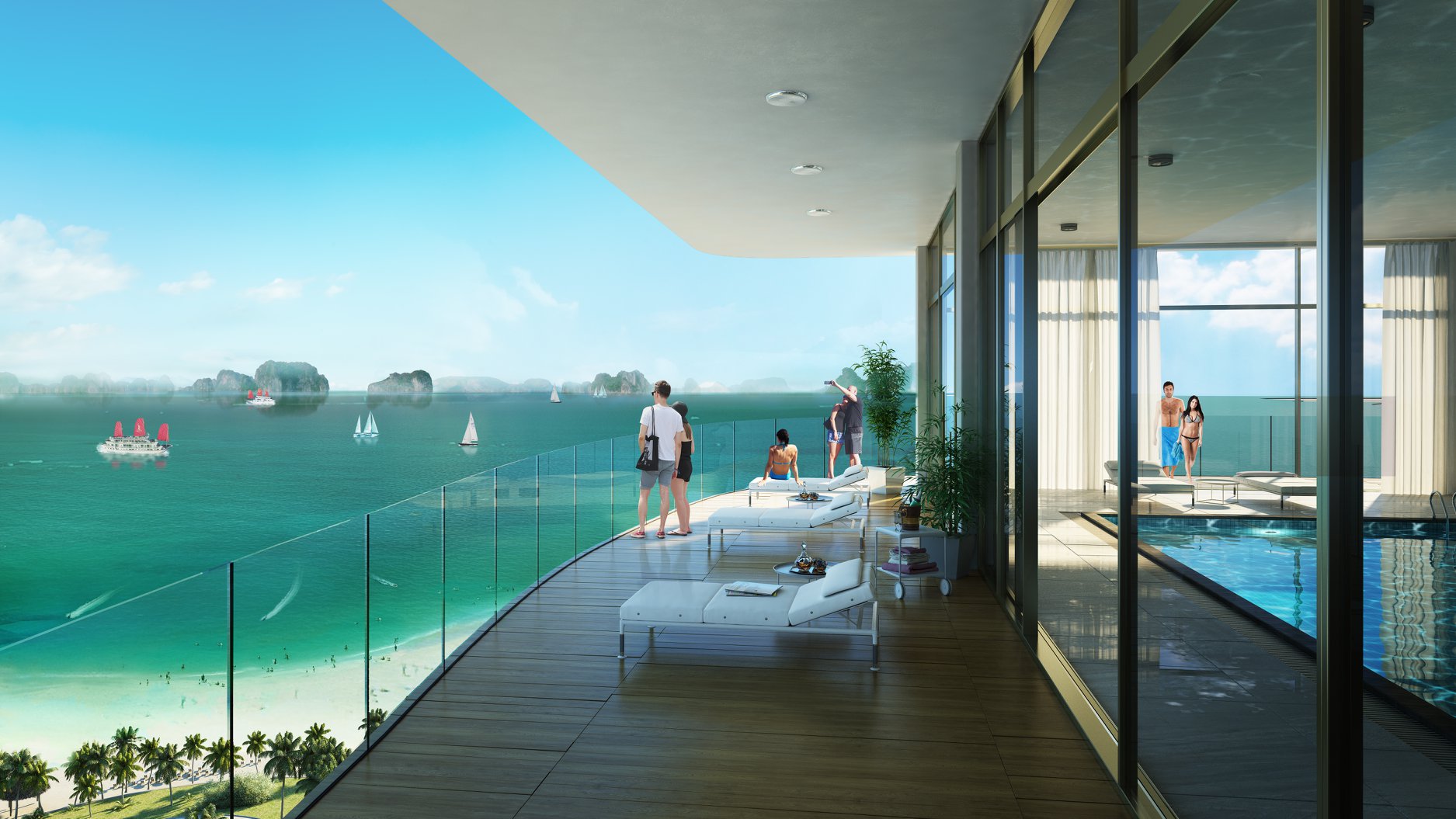 Citadines Marina Halong tổng thể