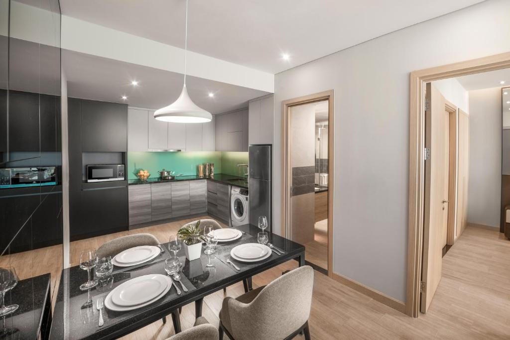 Khu bếp tiện nghi Citadines Marina Halong