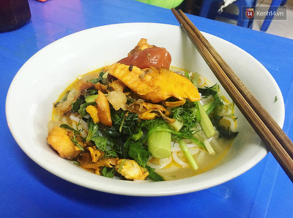 Bát bún cá Thái Bình hấp dẫn