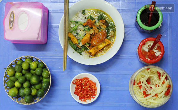 Sợi bún cá Thái Bình đặc trưng