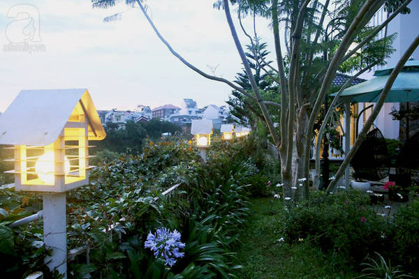 Vườn rau tại làng nông nghiệp Hồ Xuân Hương Đà Lạt