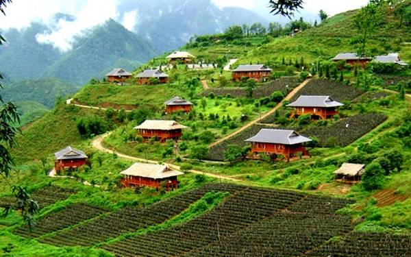 Sapa là điểm đến thích hợp khi nền nhiệt độ thời tiết ở miền Bắc tăng cao. Ảnh: Sapa-tours.net.