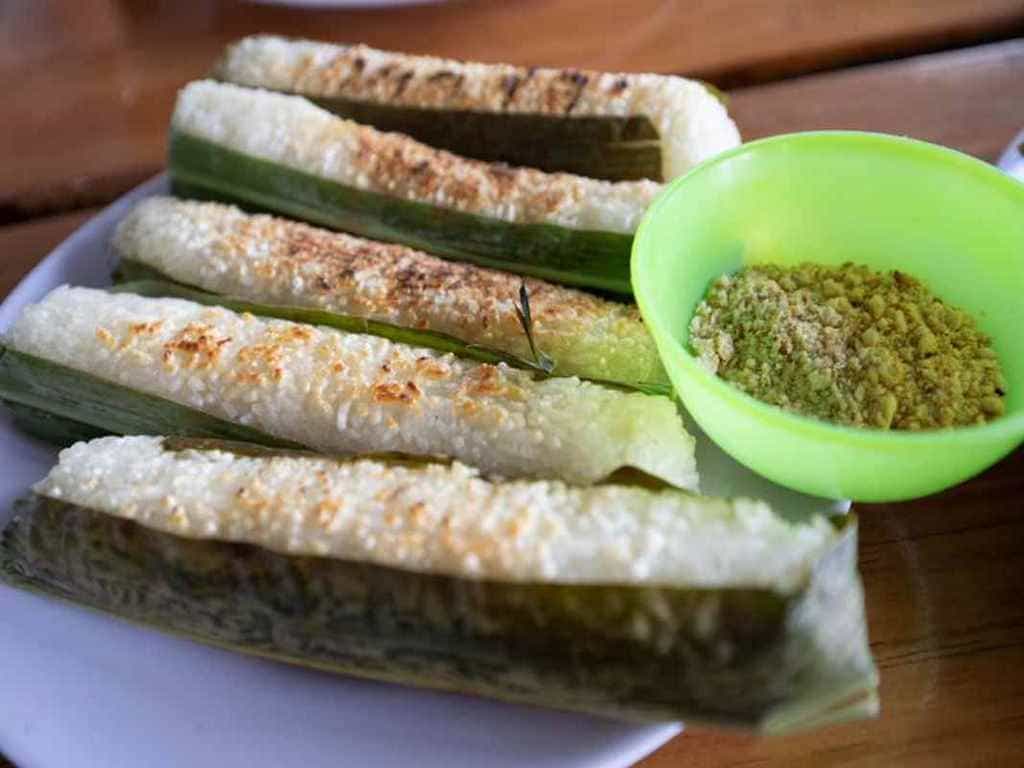 Cơm lam ống tre Măng Đen