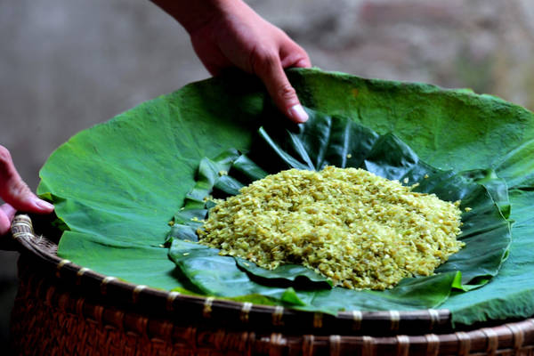 Cốm làng Vòng đặc sản Hà Nội