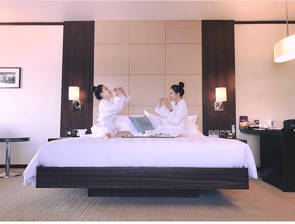 Không gian sảnh khách sạn Wyndham Legend Halong