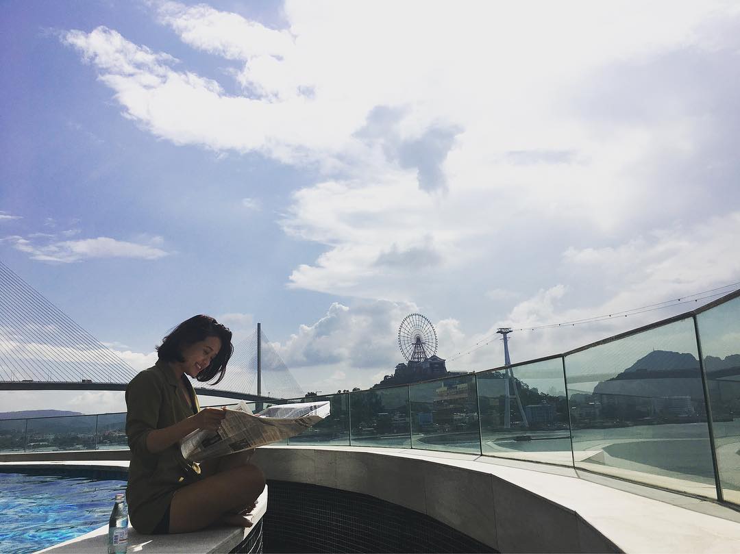 View hồ bơi Wyndham Legend Halong