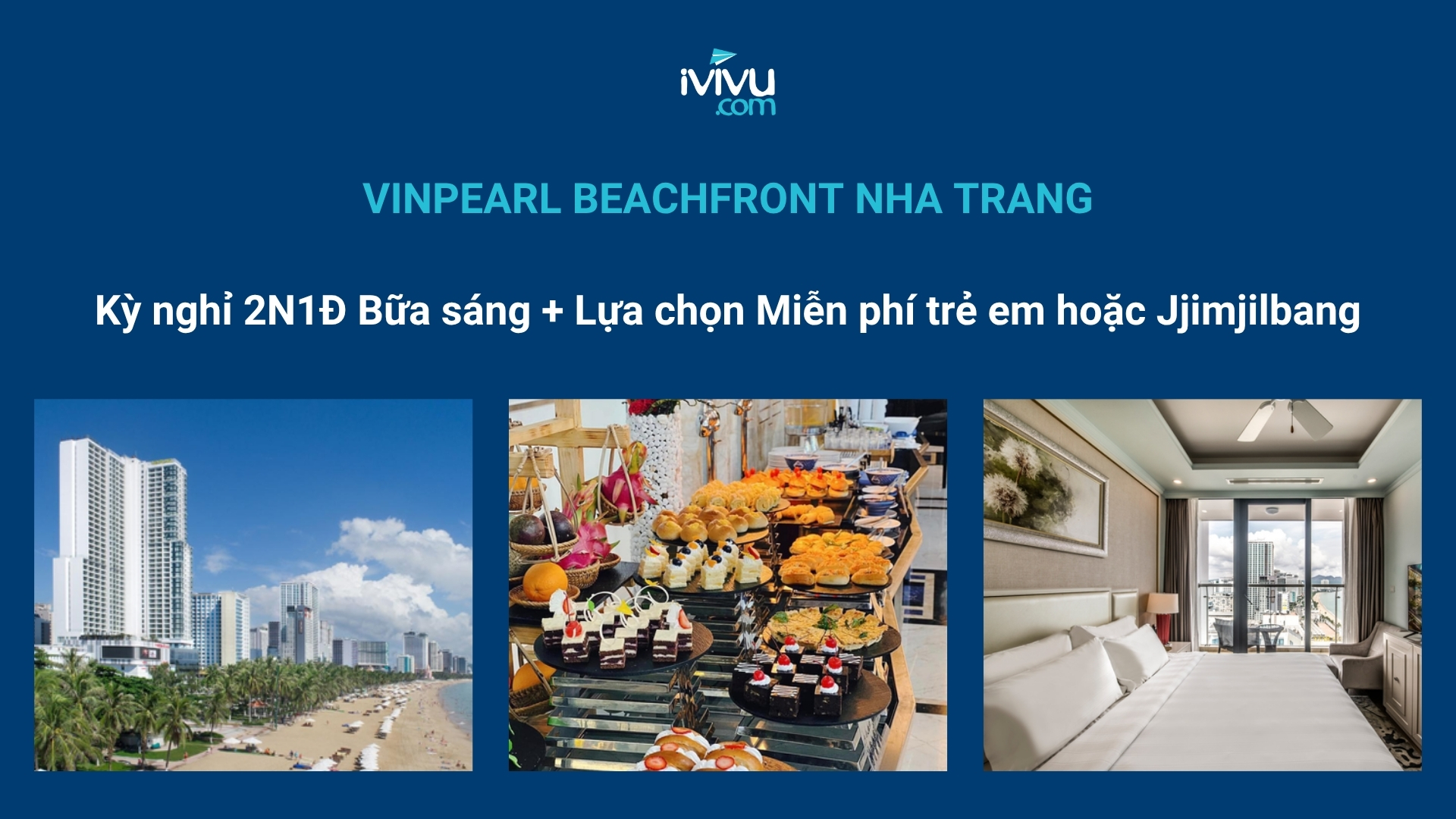 Gói combo khách sạn Nha Trang Vinpearl Beachfront giá tốt