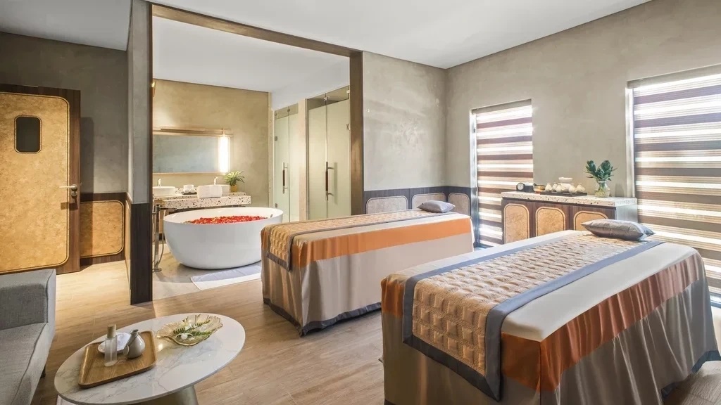 Khu vực spa thư giãn tại Angsana