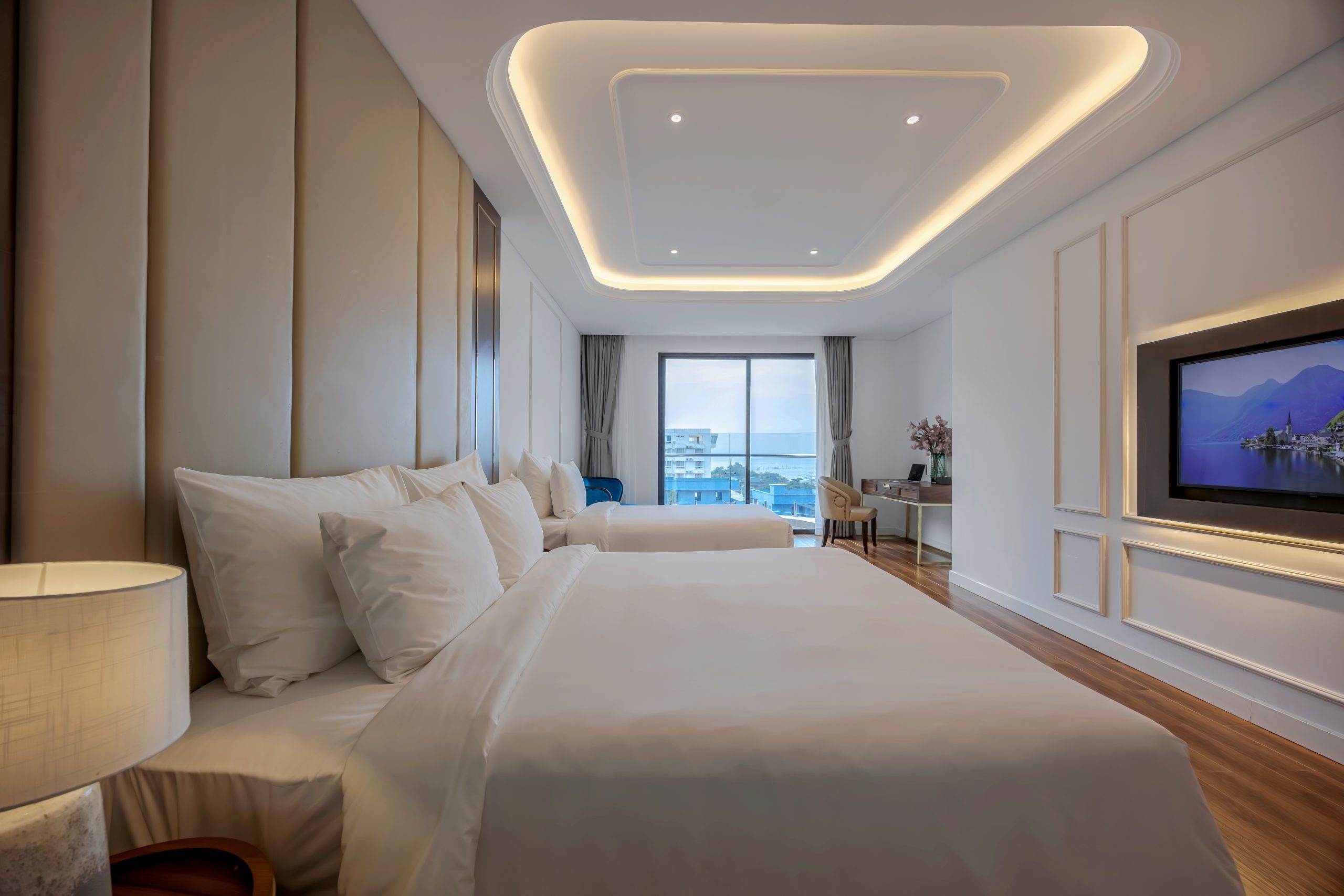 Không gian phòng ngủ tinh tế tại Oyster Bay Vũng Tàu