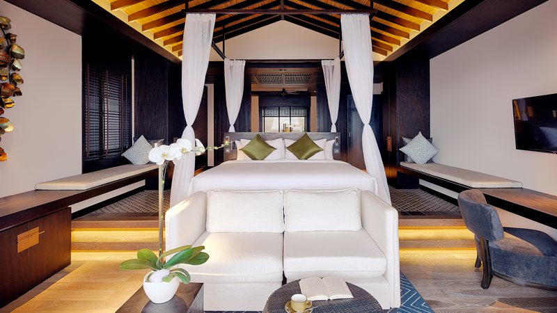 Không gian villas và rừng nhiệt đới tại khu nghỉ dưỡng Nam Nghi Phú Quốc