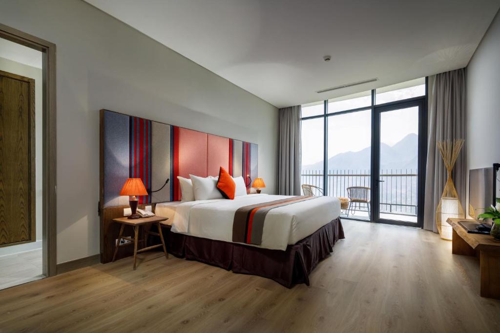 Phòng nghỉ thoáng đãng view đẹp