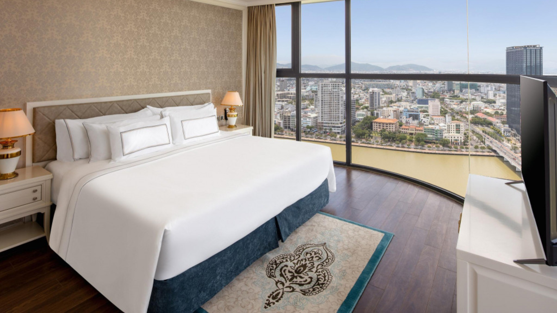 Phòng nghỉ hiện đại tại Melia Vinpearl Đà Nẵng Riverfront