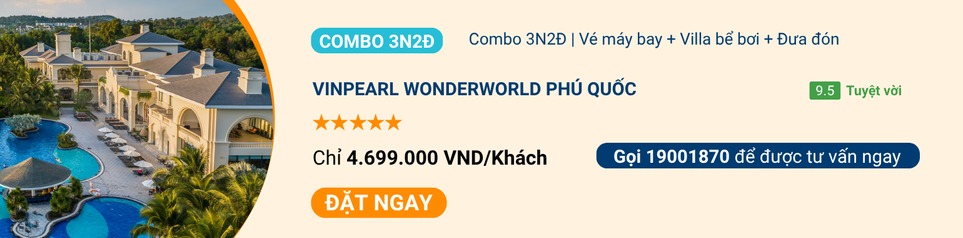 Hình ảnh tổng hợp combo Phú Quốc tại Vinpearl Wonderworld