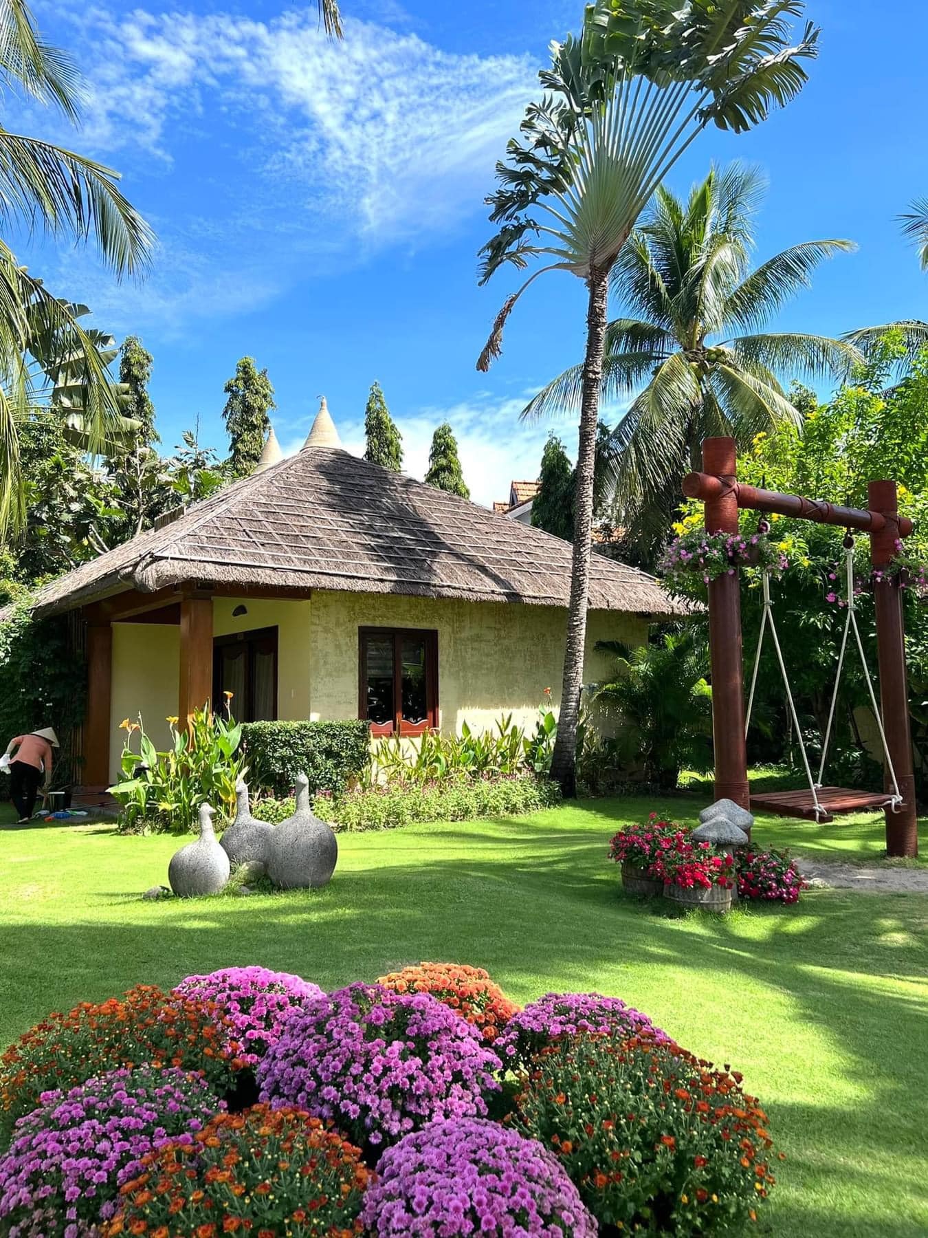 Không gian xanh mát tại Terracotta Resort Phan Thiết