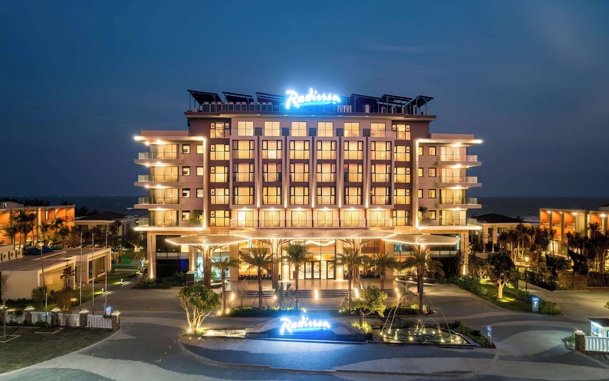 Radisson Resort Mũi Né có không gian thoáng đãng