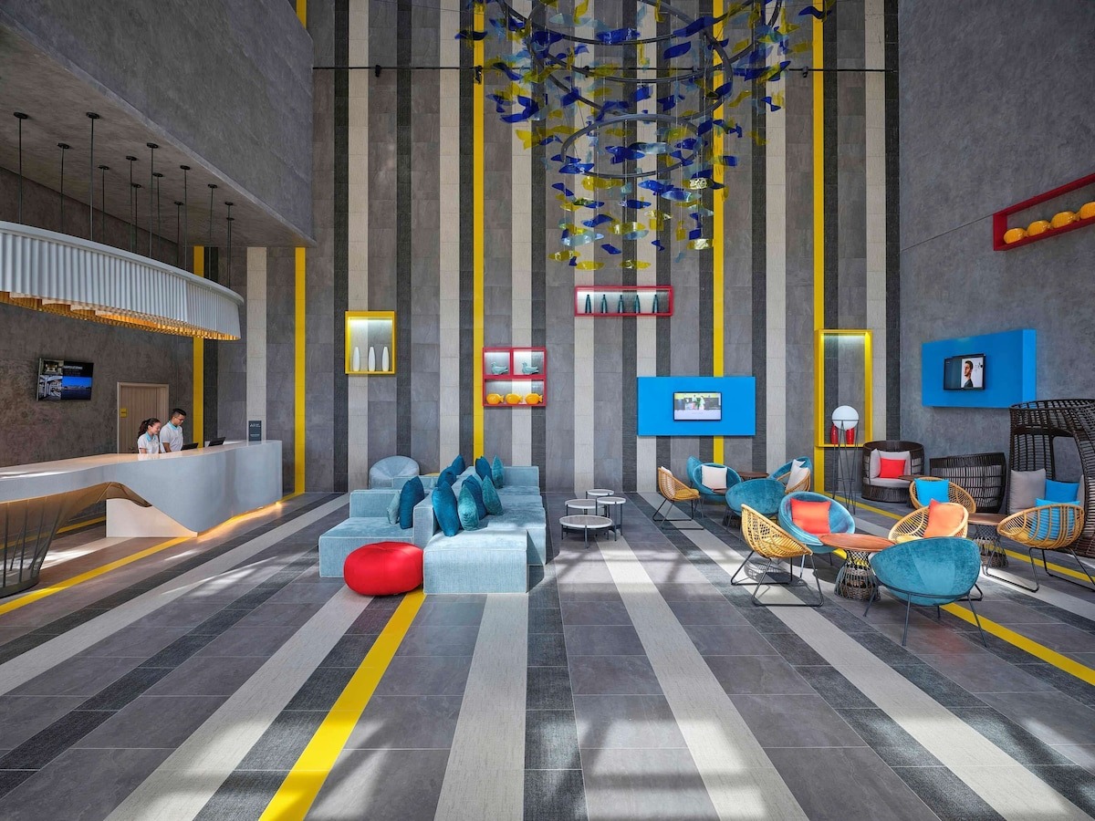 Sảnh chờ ibis Styles Vũng Tàu thiết kế sáng tạo