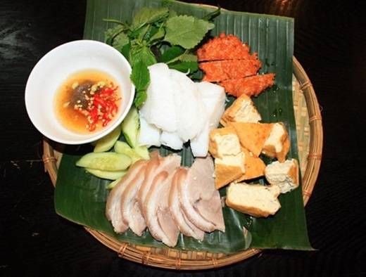 Bún đậu mắm tôm Hồng Hà món ngon Tân Bình chuẩn vị Hà Nội