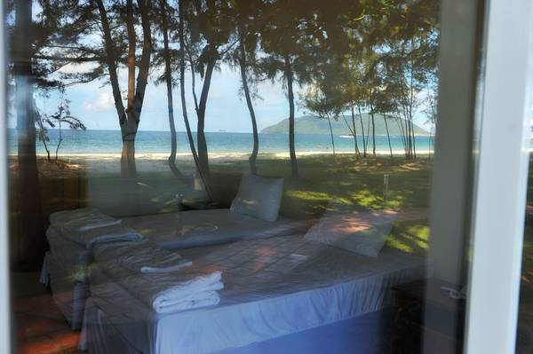 Phòng gỗ homestay Vũng Tàu Côn Đảo Camping