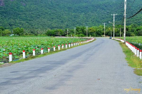 Sân bay Côn Đảo cách trung tâm thị trấn gần 15 km. Ngoài taxi, cách tiết kiệm hơn là lên các xe 15 chỗ, đậu trước cửa sân bay. Đây là các xe chuyên dịch vụ đưa đón khách sân bay của khách sạn trong thị trấn, giá vé mỗi người 50.000 đồng.