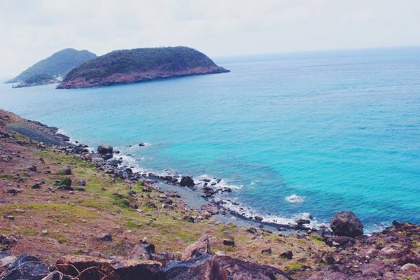 Màu xanh của biển đầy cuốn hút.