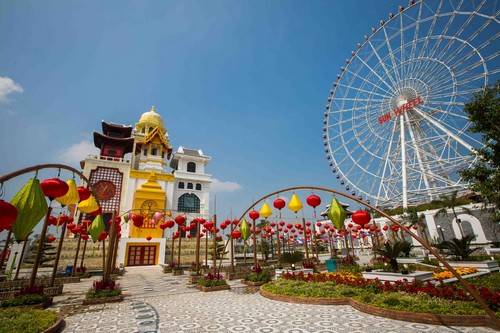 Hàng ngàn đèn lồng lung linh tại con đường đèn lồng Asia Park Hàng ngàn đèn lồng lung linh tại con đường đèn lồng Asia Park