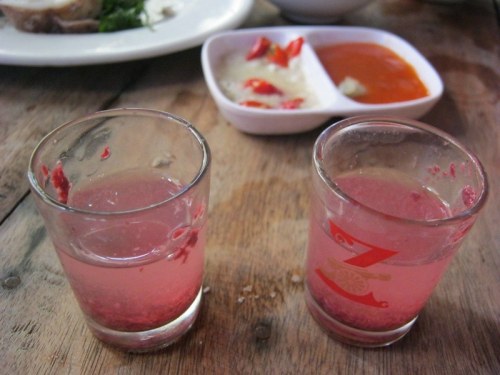 Rượu tiết ngán Quảng Ninh