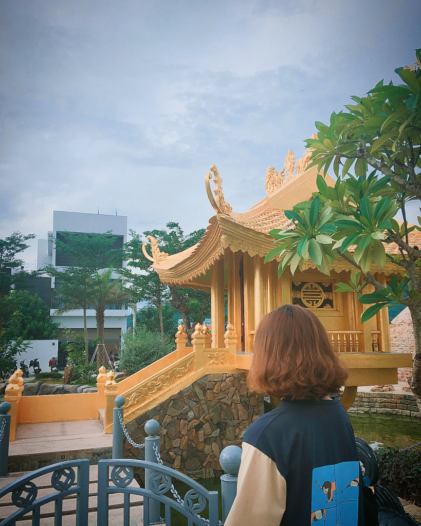 Mô hình chùa Một Cột tại công viên Kỳ quan thế giới Đà Nẵng Mô hình chùa Một Cột tại công viên Kỳ quan thế giới Đà Nẵng