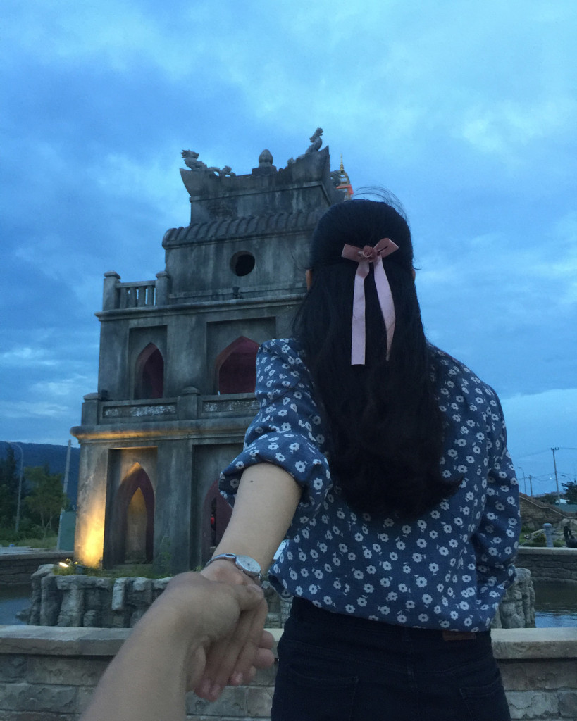 Mô hình gạch nung tại công viên Kỳ quan thế giới Đà Nẵng