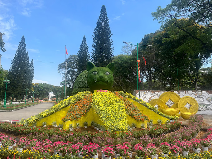 Công viên Lê Văn Tám. Ảnh: Tiến Nguyễn.