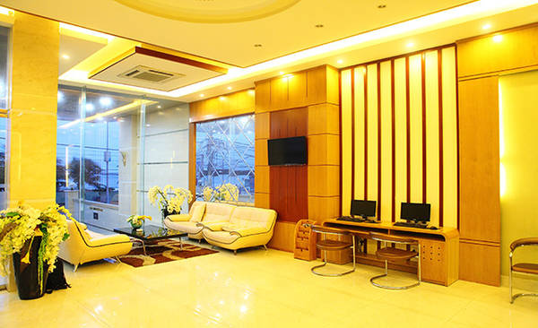 Khu vực sảnh của khách sạn.