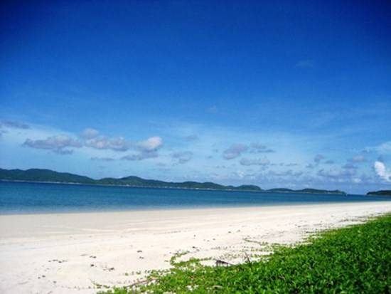 Bờ cát trắng mịn