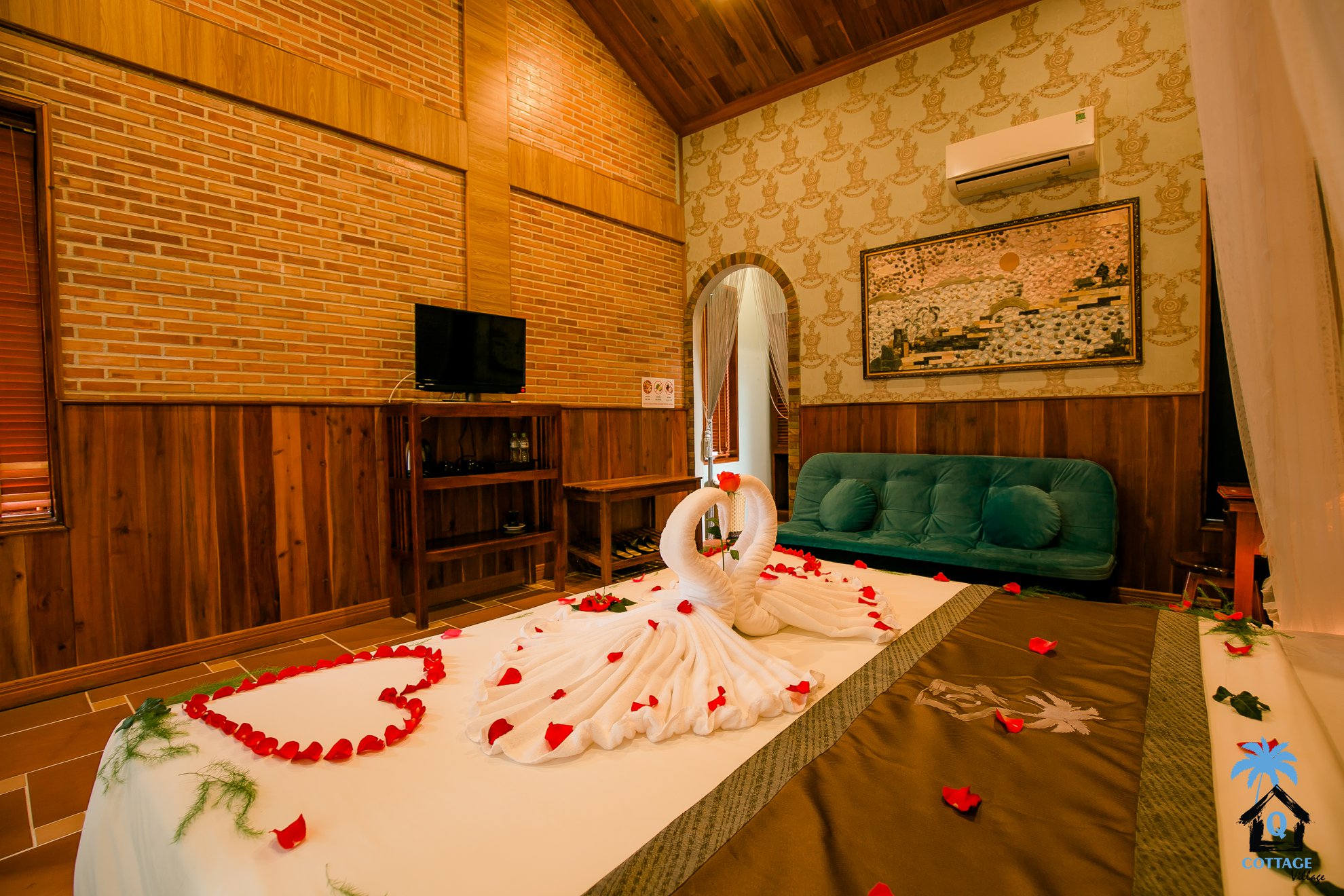 Khu nghỉ dưỡng Phú Quốc Cottage Village view sân vườn