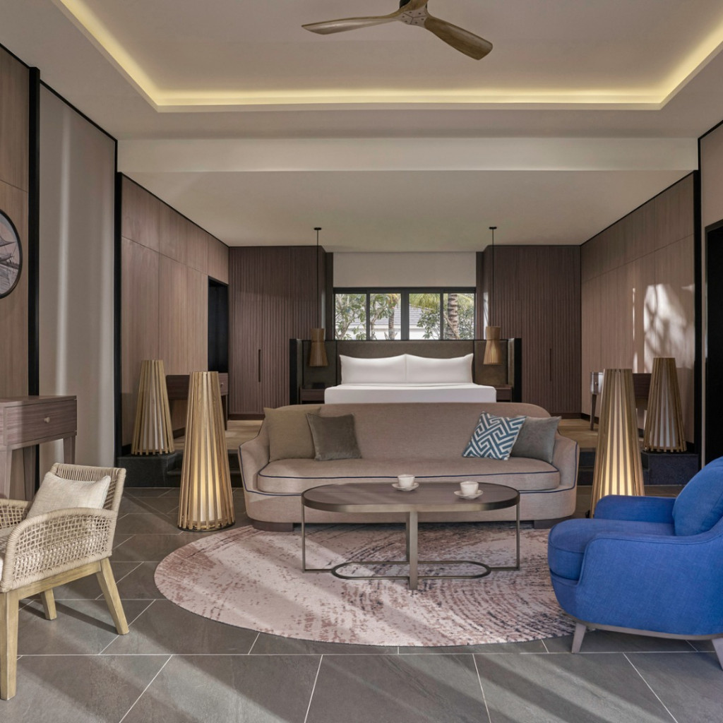 Không gian ngoài trời Crowne Plaza Phú Quốc Starbay