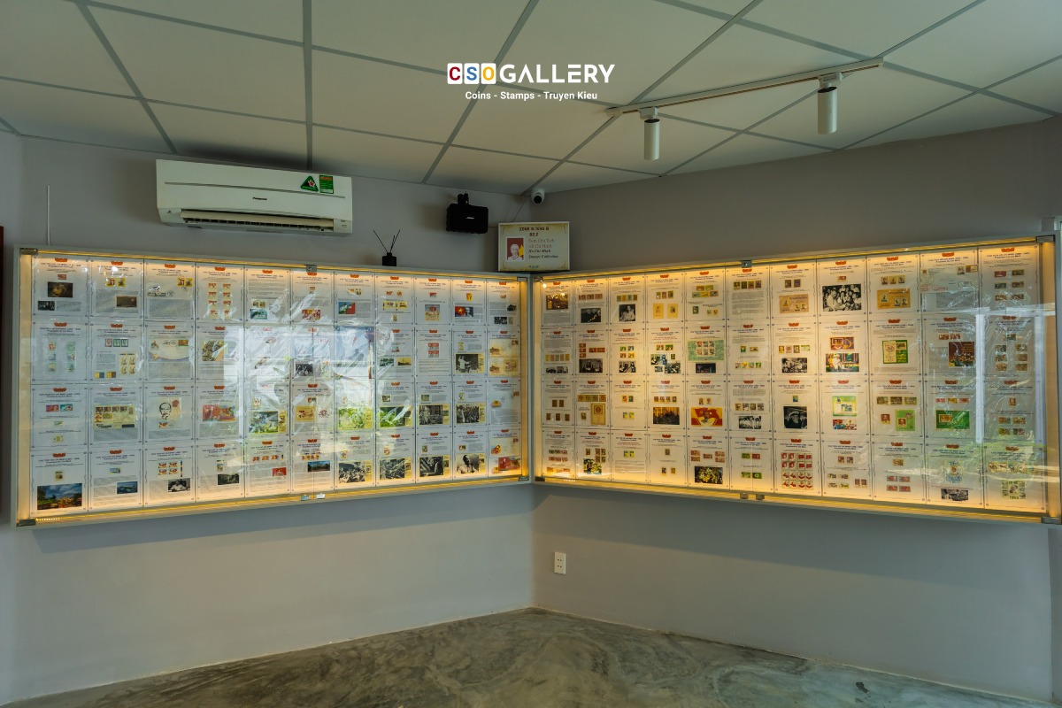 Bộ sưu tập tem tại CSO Gallery Hội An