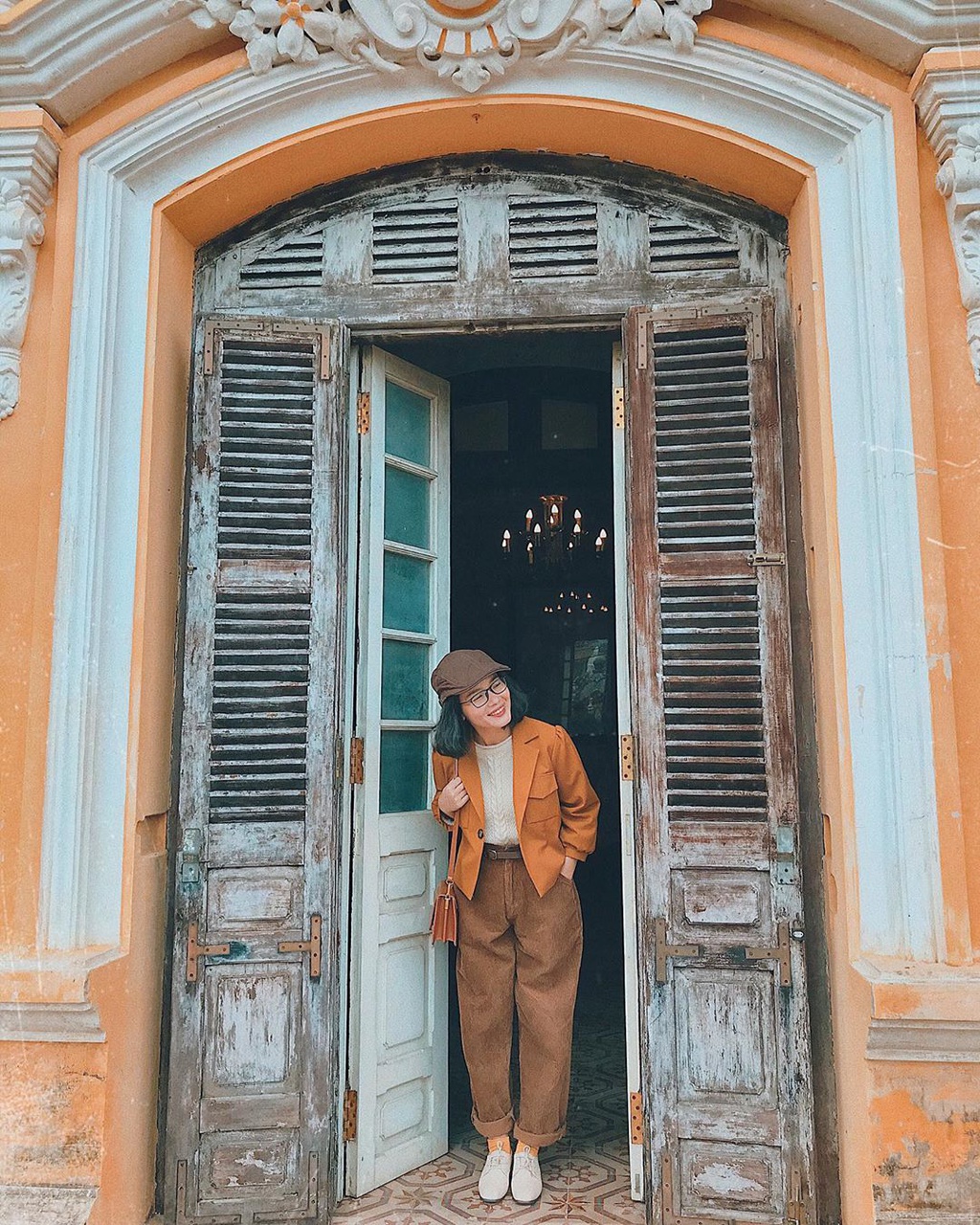 Khuôn viên kiến trúc giao thoa Á Âu tại cung An Định