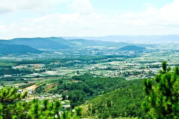 Cảnh đẹp như tranh vẽ.