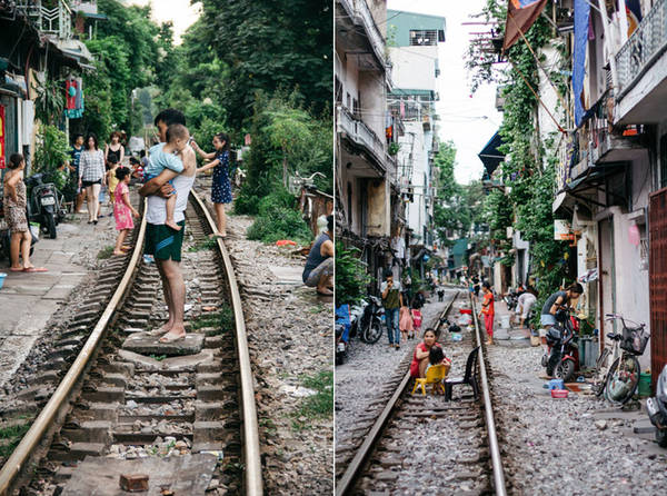 Và cuộc sống ở đây vẫn diễn ra yên ả như bất kỳ nơi nào khác ở thủ đô Hà Nội sầm uất.