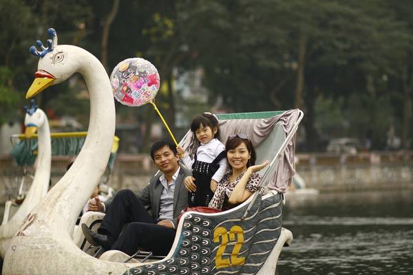 Công viên Thủ Lệ điểm vui chơi gia đình