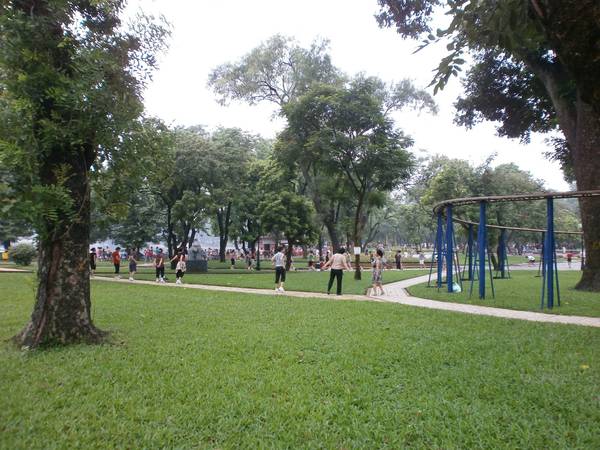 Công viên Thống Nhất không gian xanh mát