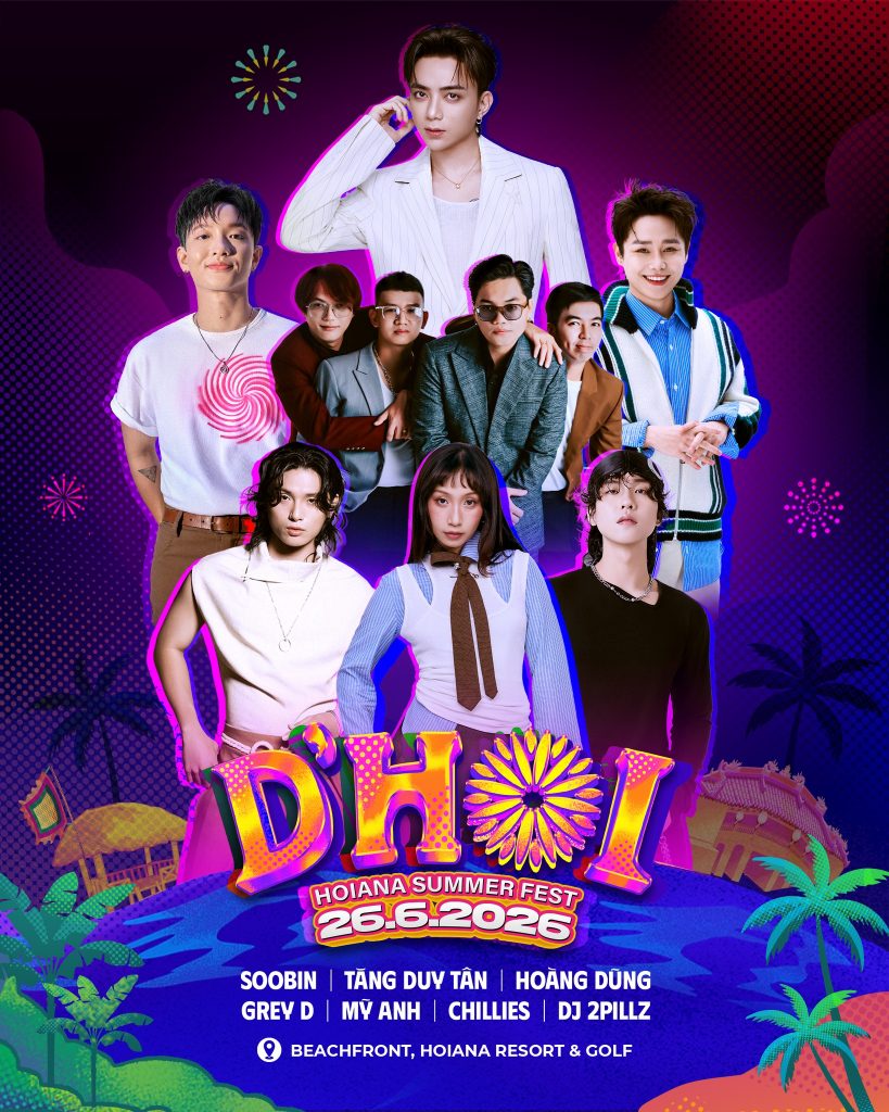 Đại nhạc hội D’Hoi Summer Fest quy tụ dàn sao đình đám