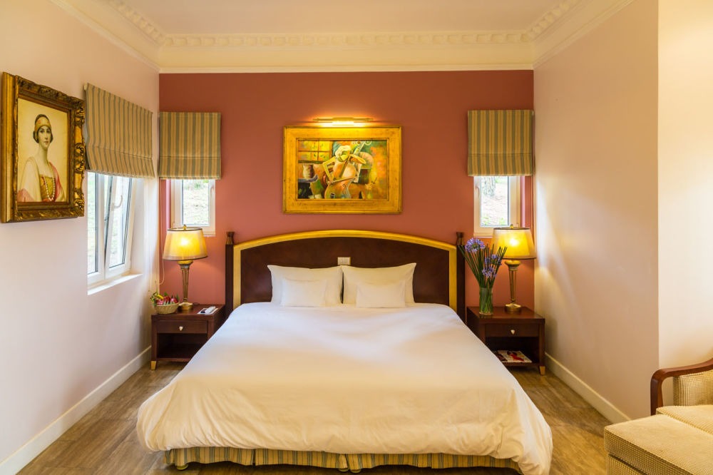 Phòng nghỉ tiêu chuẩn 5 sao tại Đà Lạt Edensee Lake Resort