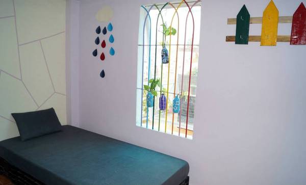 Nội thất phòng dorm Đà Lạt Note Hostel