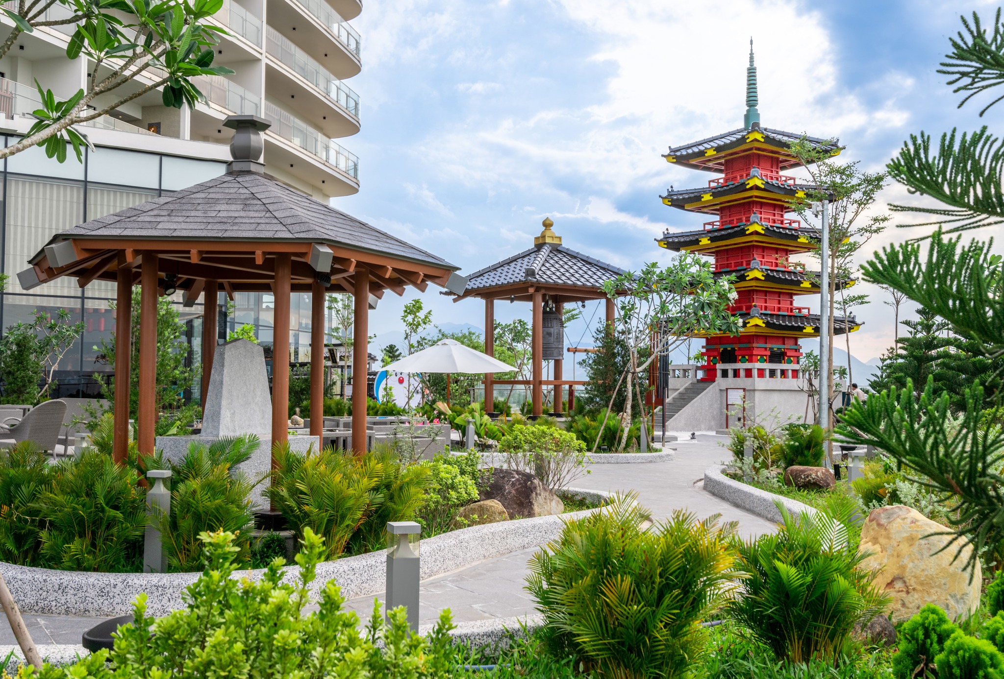 Thỏa thích check-in với nhiều tiểu cảnh trong khuôn viên resort