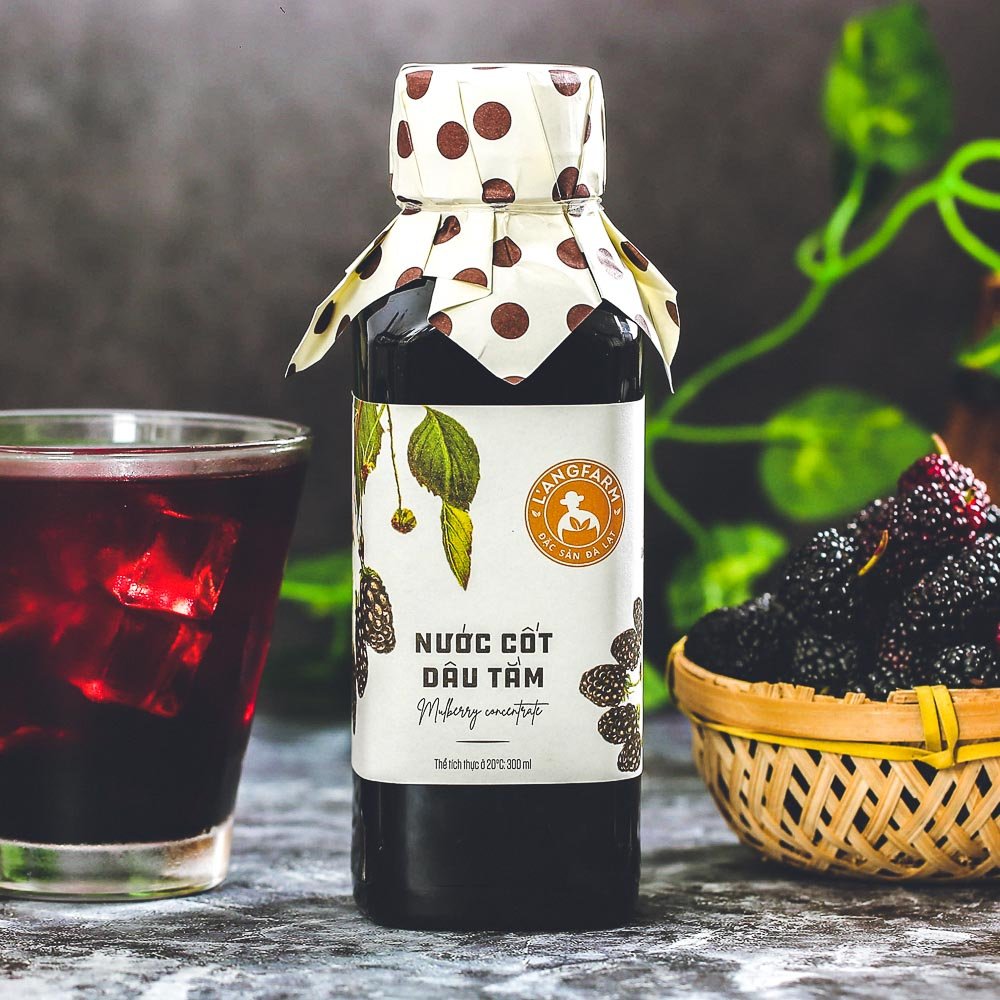 Nước cốt trái cây đặc sản Đà Lạt