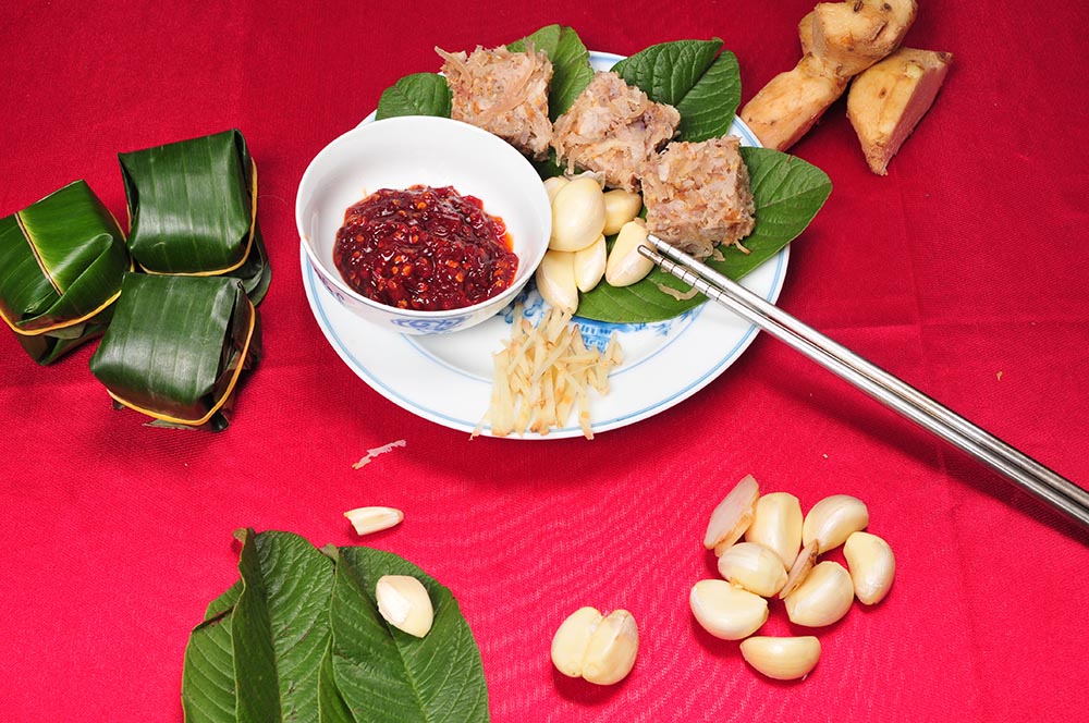 Tré được bọc lá chuối - đặc sản Đà Nẵng làm quà