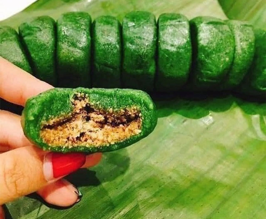 Bánh ngải có nhân đặc sản Thái Nguyên