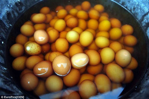 Việc sử dụng nước tiểu gây nhiều tranh cãi trong giới Đông y Trung Quốc. Khoa học hiện đại đã chứng minh loại nước thải này không có giá trị dinh dưỡng. Ảnh: Daily Mail.
