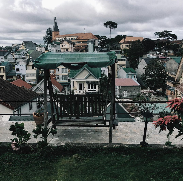 Hoàng hôn tại Dalat Train Villa Đà Lạt