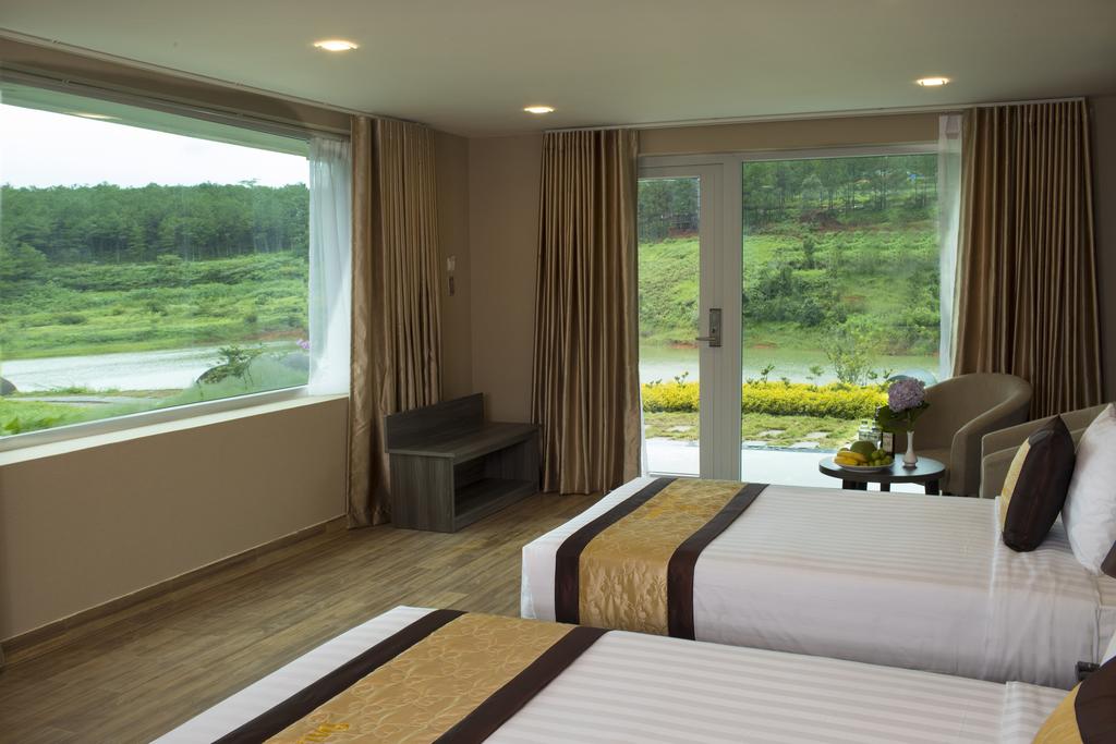 Không gian villa Dalat Wonder resort